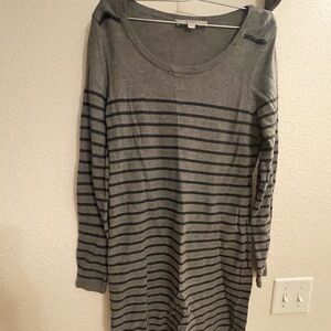 Striped LOFT Sweater dress